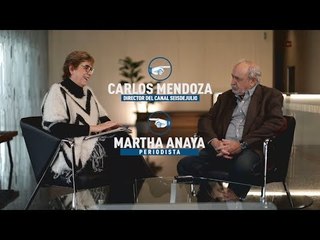 Carlos Mendoza en entrevista con Martha Anaya