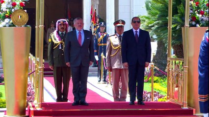 توافق بين السيسى وعاهل الأردن لتكثيف جهود مفاوضات السلام
