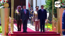 الرئيس السيسي يستقبل العاهل الأردني بالقاهرة ويعقدان جلسة مباحثات