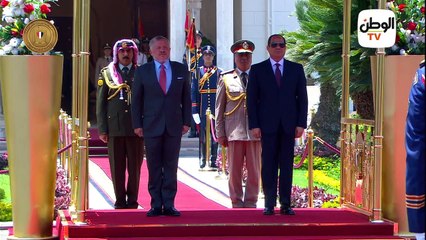 Скачать видео: الرئيس السيسي يستقبل العاهل الأردني بالقاهرة ويعقدان جلسة مباحثات