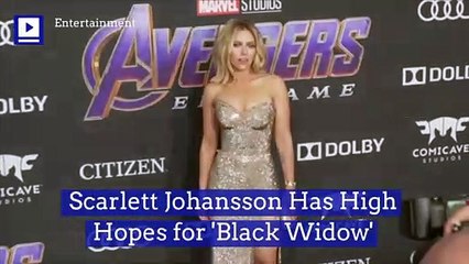 Scarlett Johansson Has High Hopes for 'Black Widow'