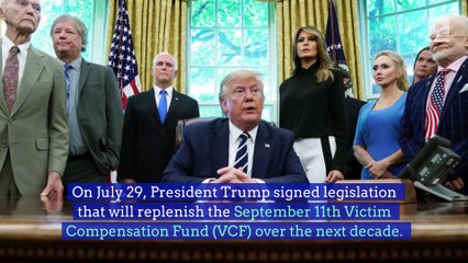 Trump Signs Bill to Replenish 9/11 Victim Compensation Fund