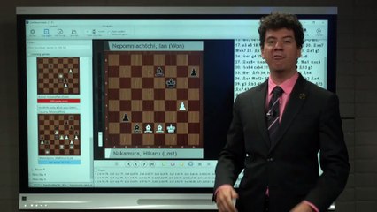 Grandmaster Alexandra Kosteniuk visits the Paris Rapid & Blitz set