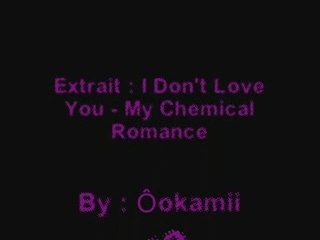 Extrait My chemical romance by oka 33
