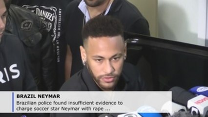 Brazilian police decline to charge Neymar with rape