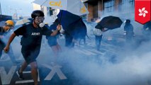 Tear gas, rubber bullets fired during Hong Kong demonstrations