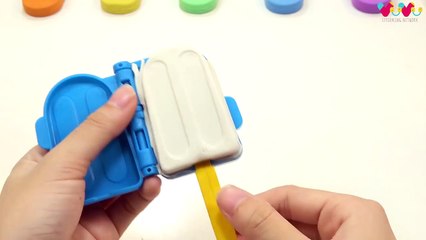 Ice Cream  with Kinetic Sand (  Learn Colors for Kids)