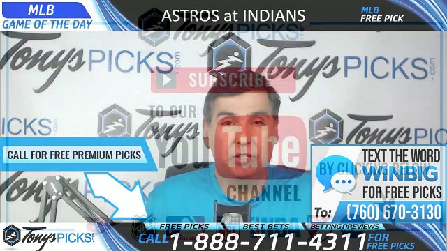 Astros vs Indians MLB Picks 7/30/2019