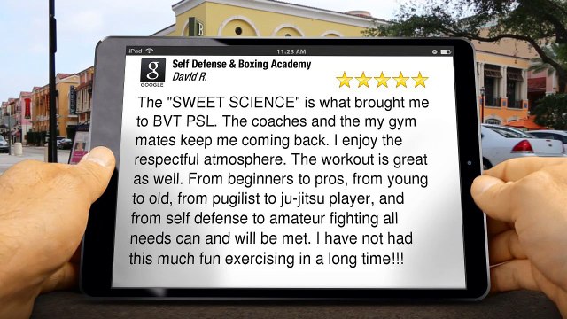 Boxing Port St. Lucie Stunning Five Star Review by David R.