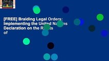 [FREE] Braiding Legal Orders: Implementing the United Nations Declaration on the Rights of