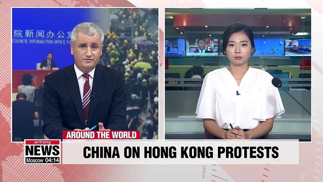 China accuses Hong Kong protesters of committing 'evil and criminal acts'