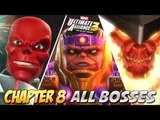 Marvel Ultimate Alliance 3 ALL BOSSES (Chapter 8 & 9)