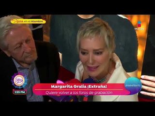 ¡Margarita Gralia celebrará 45 años junto a su esposo! | Sale el Sol