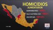 Los estados con mayor aumento de homicidios en 10 años | Noticias con Ciro Gómez Leyva