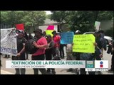 Alfonso Durazo acelera proceso de extinción de Policía Federal | Noticias con Francisco Zea