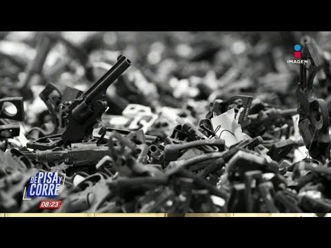 34 muertes diarias por armas ilegales que entraron de EUA a México | De Pisa y Corre