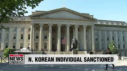 U.S. sanctions 1 N. Korean individual based in Vietnam for supporting missile program