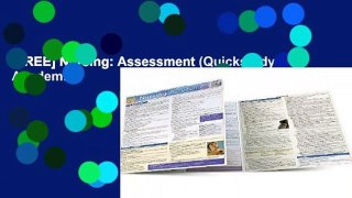 [FREE] Nursing: Assessment (Quickstudy: Academic)