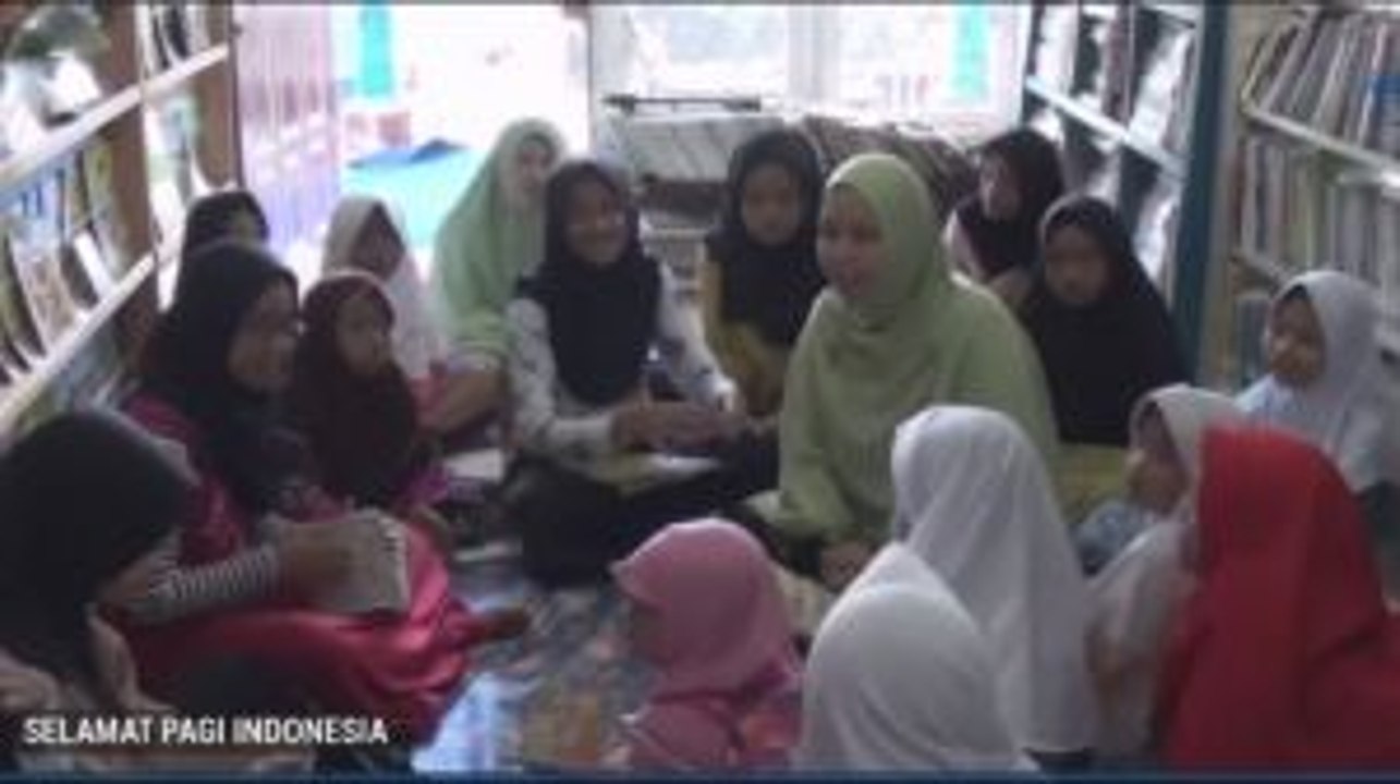 Kisah Pengidap Leukemia Dirikan Taman Bacaan di Ciamis