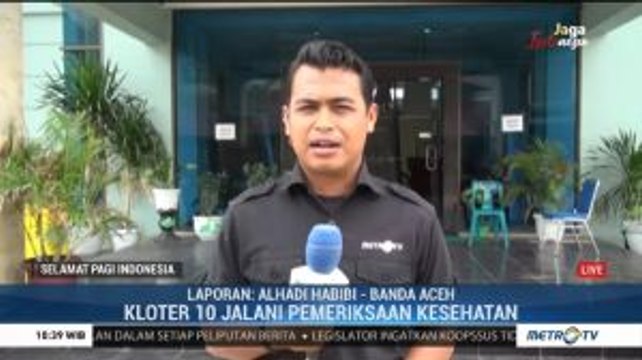 JCH Embarkasi Aceh Jalani Pemeriksaan Kesehatan Terakhir Sebelum Berangkat