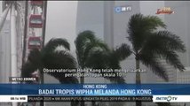 Badai Tropis Wipha Landa Hong Kong