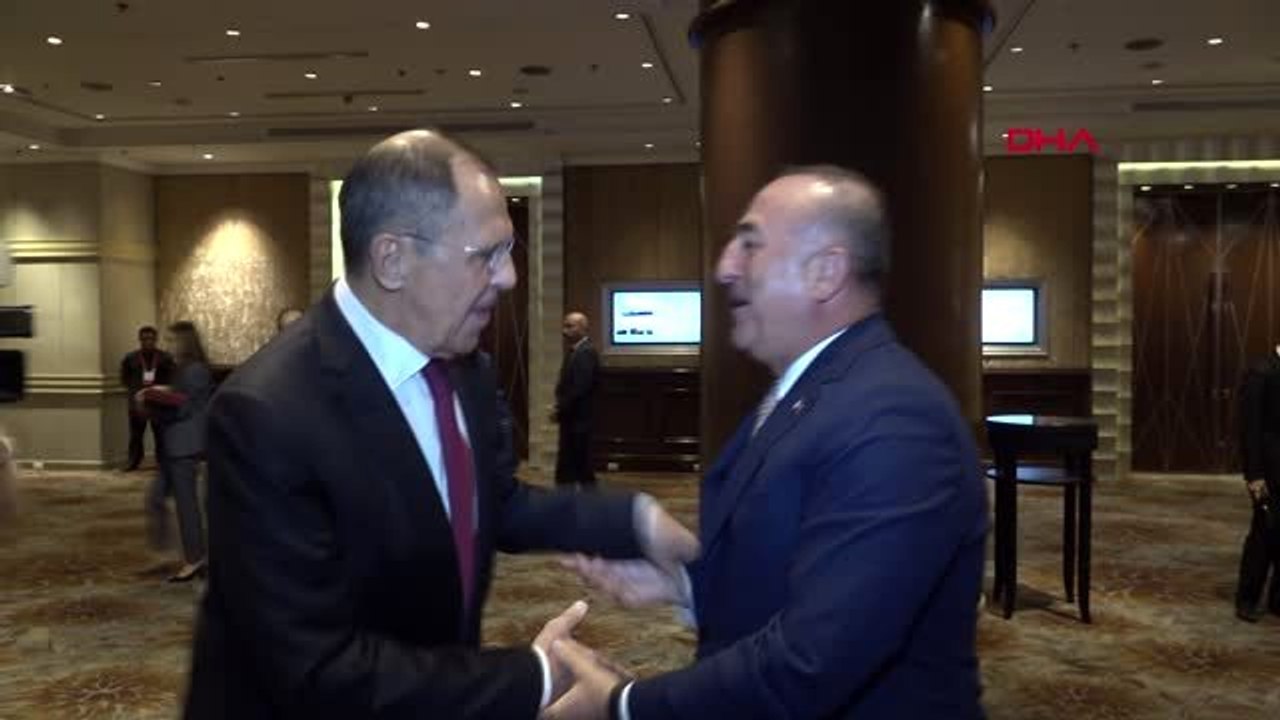 Çavuşoğlu, Rusya Dışişleri Bakanı Sergey Lavrov ile görüştü