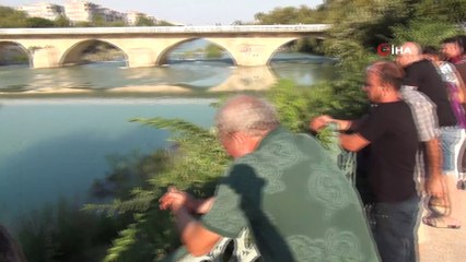 Yardım için ırmağa koştular gördükleriyle şok oldular