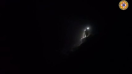 Escursionista in difficoltà sul Gran Sasso, salvato da Soccorso Alpino (29.07.19)