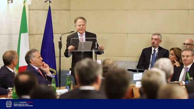 #ConfAmb2019, intervento del Min. Enzo Moavero Milanesi (29.07.19)