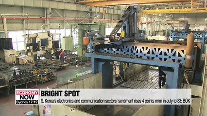 S. Korea's business sentiment falls again in July: BOK