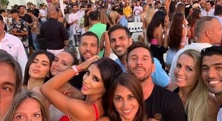 ميسي يرد على فيديو تعرضه للضرب رفقة زوجته