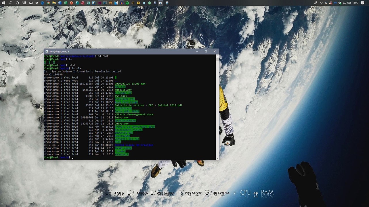 Installer le shell Bash Linux sur Windows 10