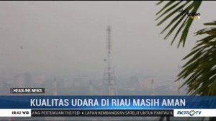 Kualitas Udara Riau Masih Aman