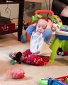You Laugh - You're so Bad !!! -  Cute Baby Makes Funny Actions