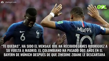 “Si viene Pogba te vas”. Y no es James Rodríguez: aviso en el Real Madrid