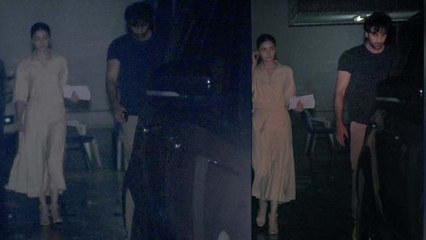 Download Video: Alia Bhatt & Ranbir Kapoor spotted at Dharma Production's office; Check Out | FilmiBeat