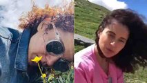 Kangana Ranaut enjoys holiday in Spiti Valley after Judgemental Hai Kya; Watch video | FilmiBeat