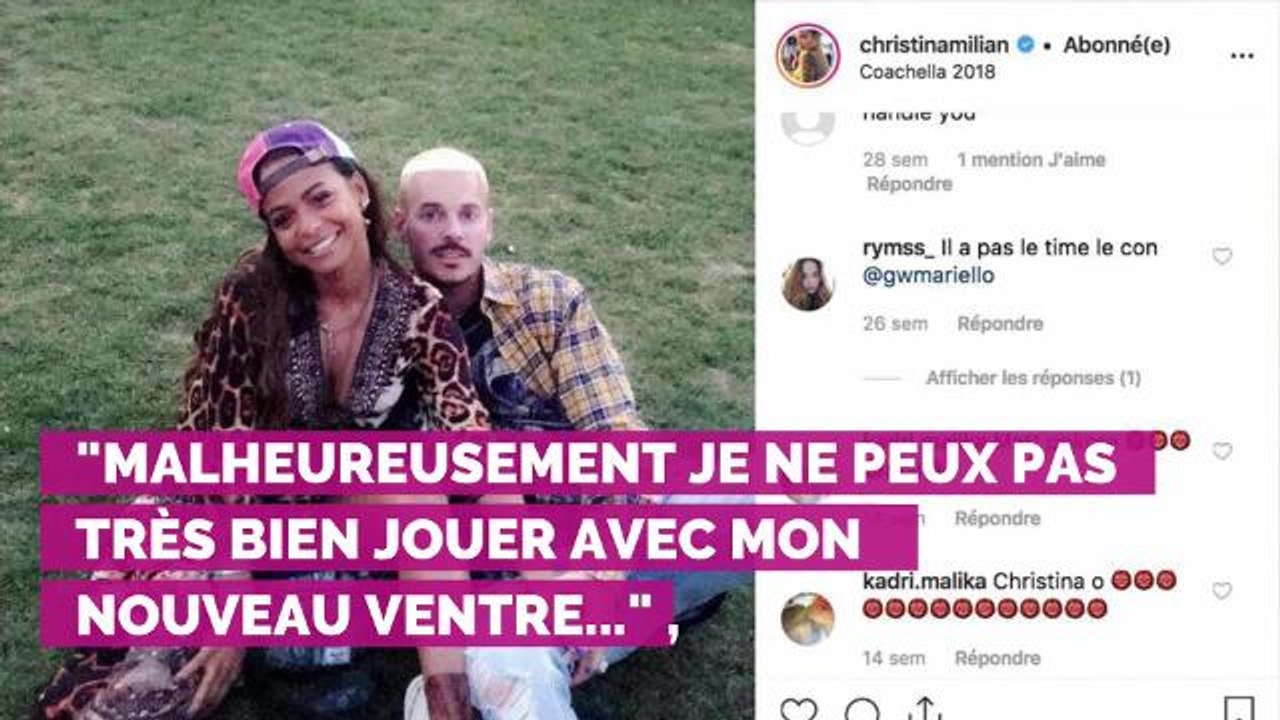 PHOTO. Christina Milian enceinte : la compagne de M. Pokora pl...