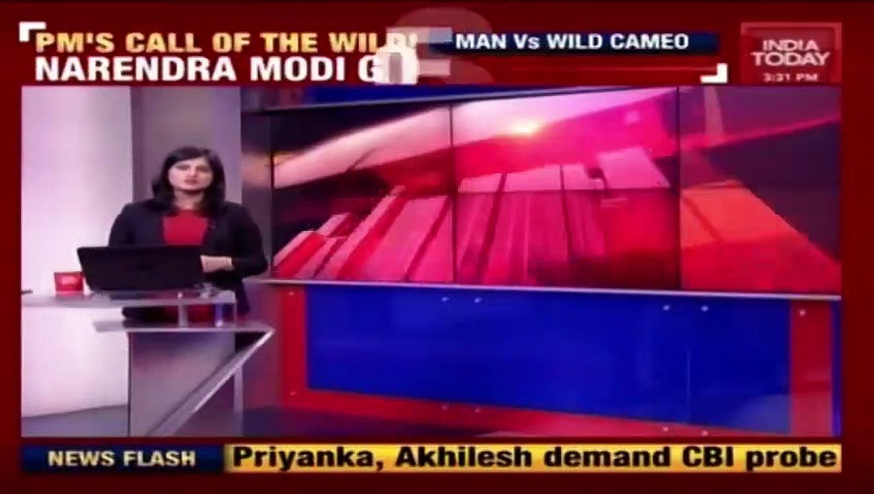 Is He Salman Khan Or Shah Rukh Khan34 Congress Attacks PM Modi Over Man Vs Wild Cameo_