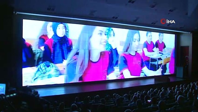 Milli Eğitim Bakanı Ziya Selçuk ve Savunma Sanayii Başkanı İsmail Demir, MEB Coğrafi Sistemi Tanıtım Toplantısı'na katıldı