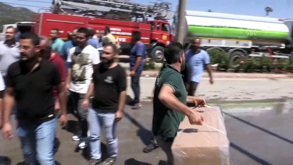 Silah fabrikasındaki yangın söndürüldü - KONYA