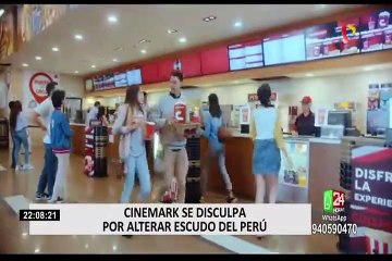 Cadena de cines pidió disculpas por modificar los símbolos del Escudo Nacional