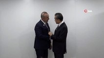 - Bakan Çavuşoğlu, Çin Dışişleri Bakanı Wang Yi ile Görüştü