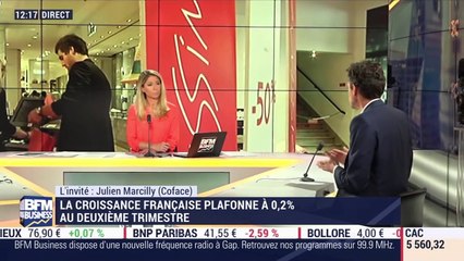 La croissance française plafonne à 0,2% au deuxième trimestre - 30/07