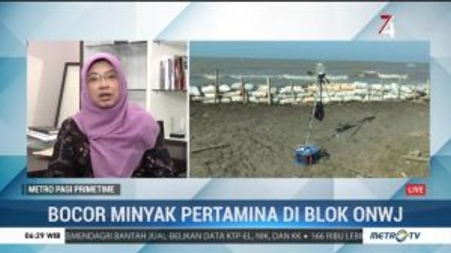 Pertamina Kerahkan 5 Giant Octopus Sedot Tumpahan Minyak di Karawang