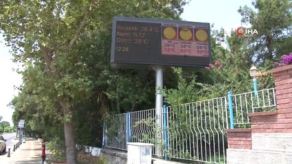 Turizmin başkentinde sıcak hava, yüzde 72 nemle birleşti