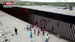 Des balançoires à la frontière américano-mexicaine pour que les enfants jouent ensemble