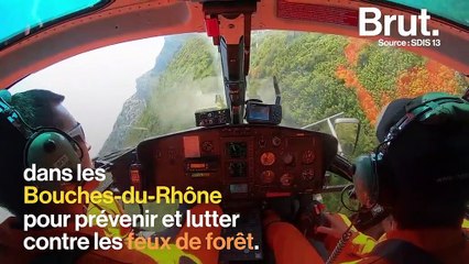 Dans les Bouches-du-Rhône, l'organisation draconienne des pompiers pour contrer les feux de forêt