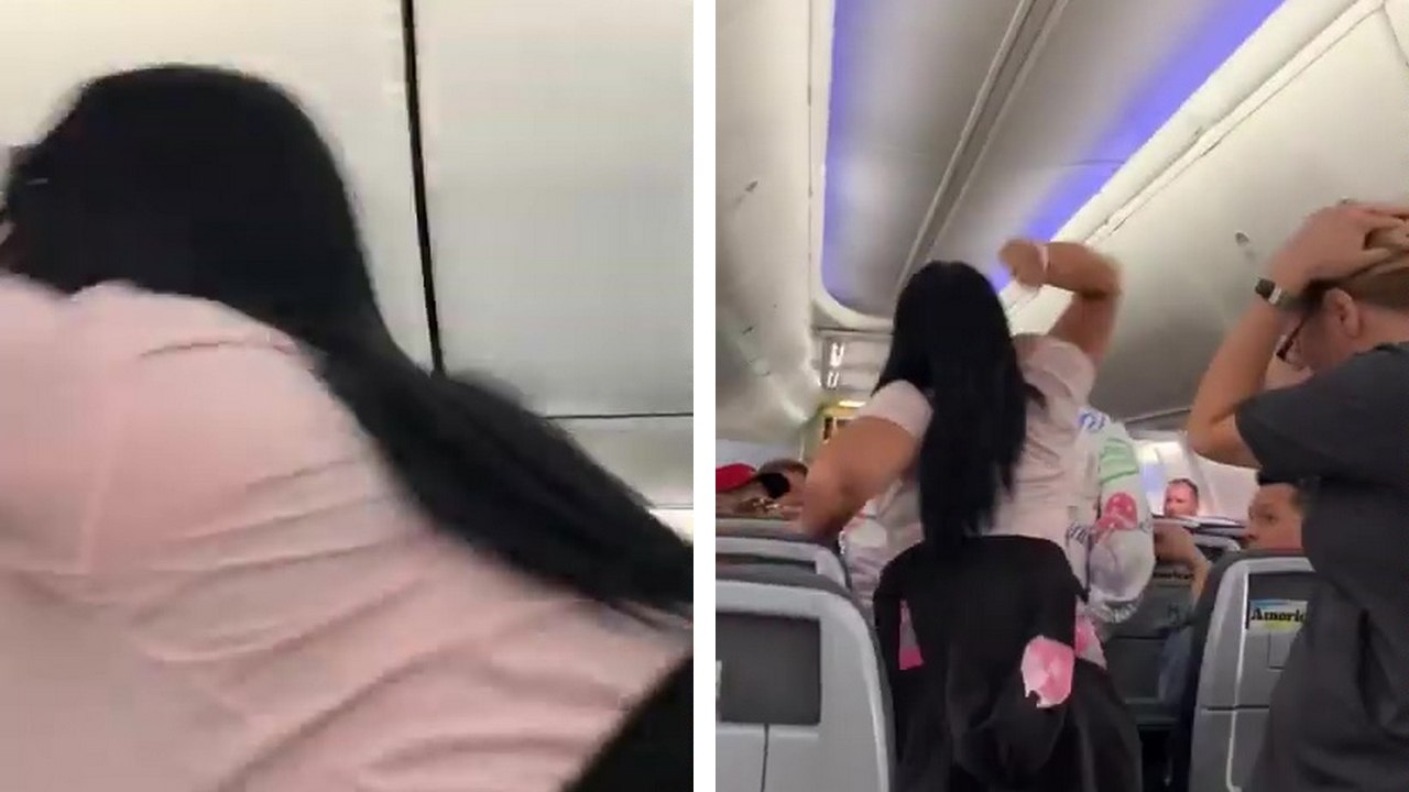 Dans un avion, elle balance son ordinateur sur son mari qui matte des femmes sur Instagram