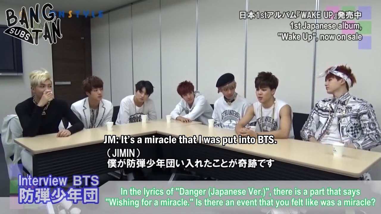 [ENG] 150128 BTS - What is something that money can’t buy! An interview on their 1st Japanese album, Wake Up!